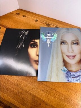 Cher Tour Book Program Lot 1999 Do You Believe & 2003 Living Proof Farewell